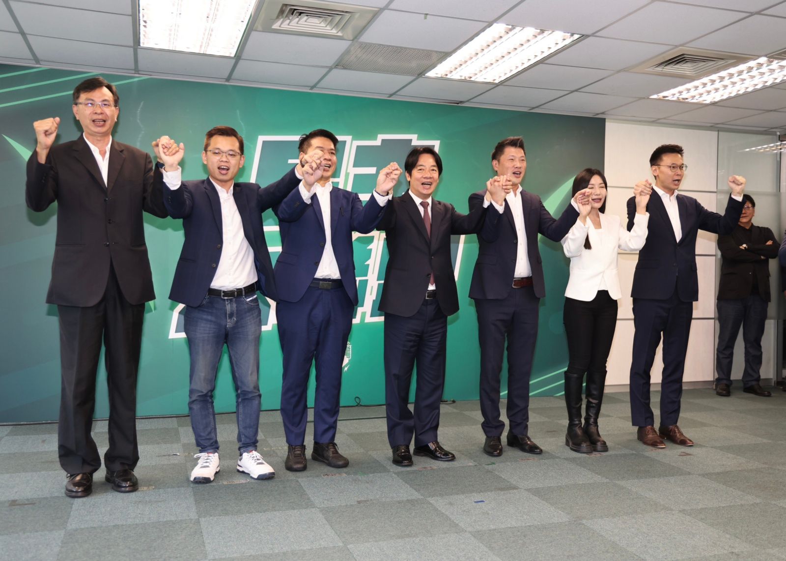 民進黨中執會今通過第二波徵召名單。林啟弘攝