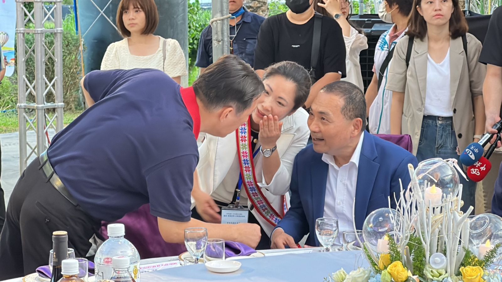 侯友宜今晚出席在台東舉辦的全國正副議長聯誼會。林泊志攝