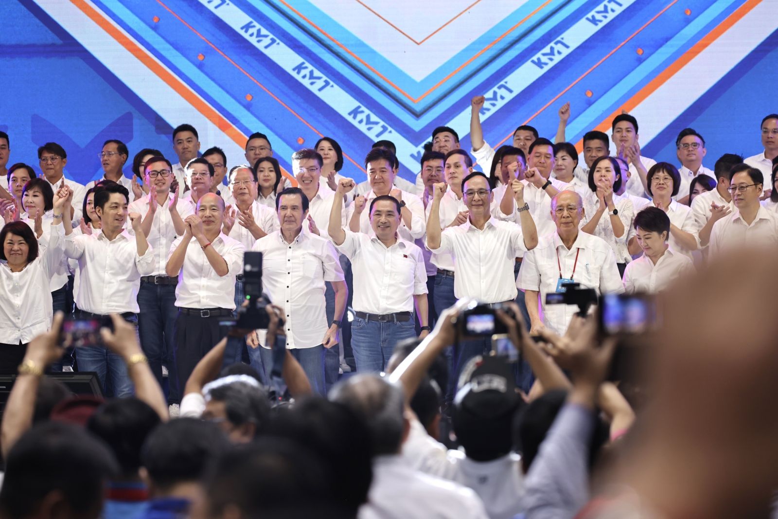 國民黨全代會。林啟弘攝
