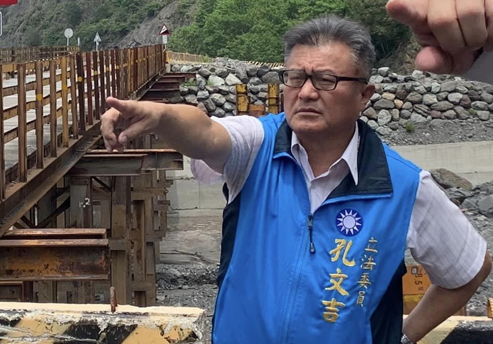 國民黨籍山地原住民立委孔文吉爭取六連霸。翻攝孔文吉臉書