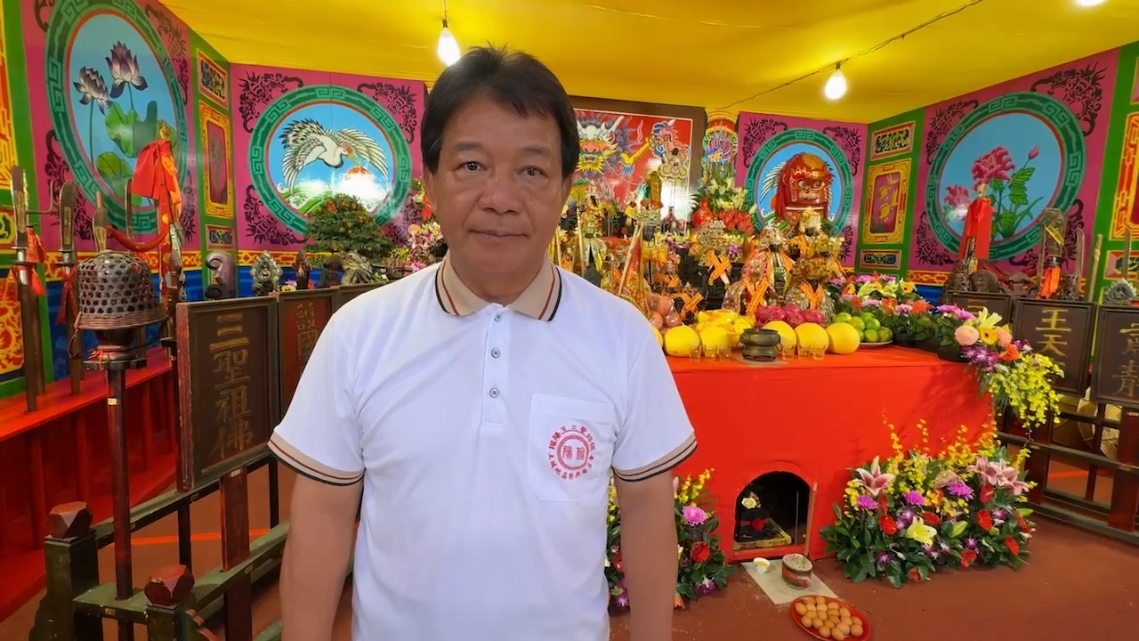 郭信良今天上午得知判決結果,強調自身清白並提上訴。讀者提供