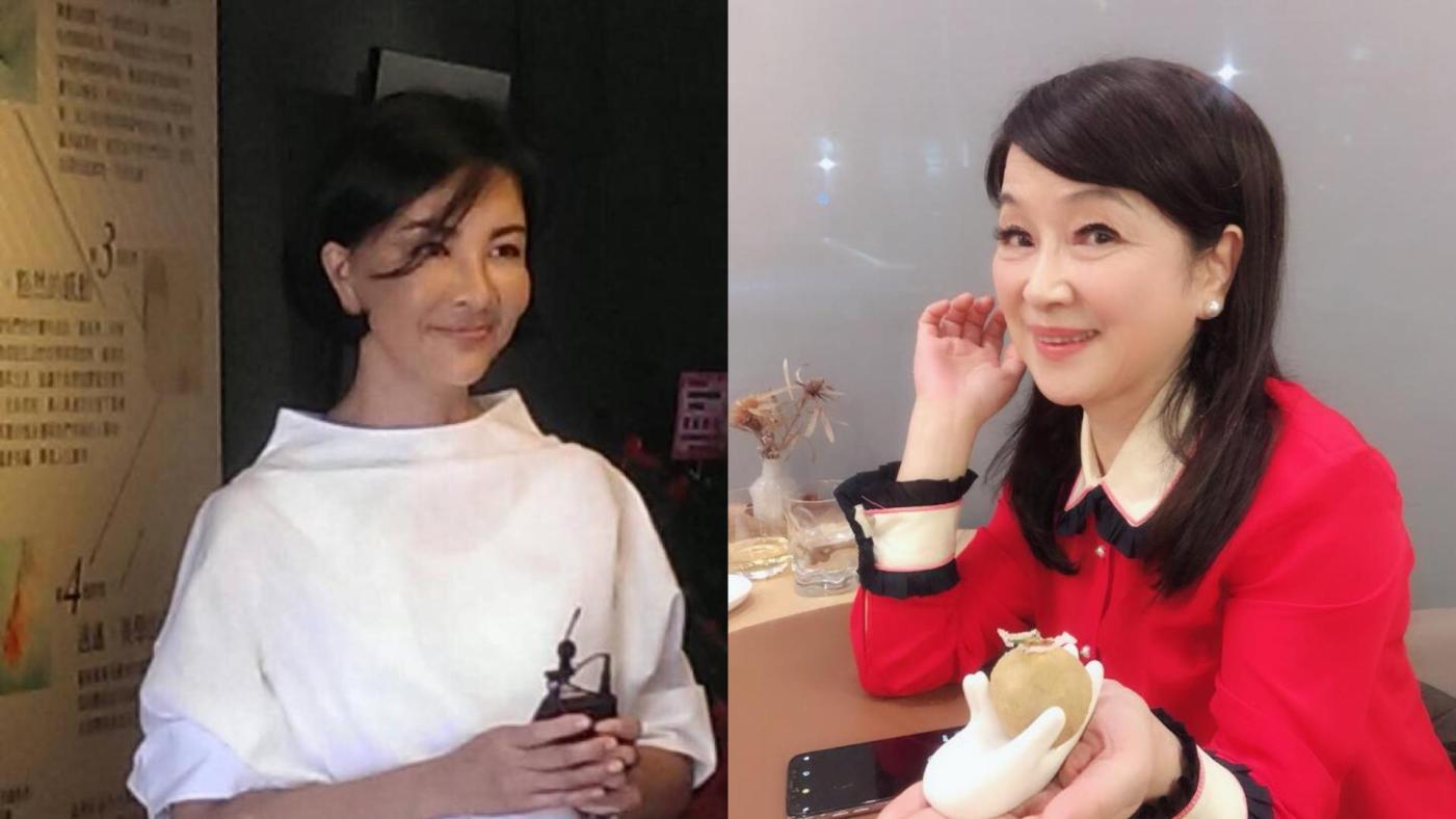 張淑娟（左）於今日上午在律師陪同下親自提告周玉蔻（右）。合成照片／翻攝張淑娟、周玉蔻臉書