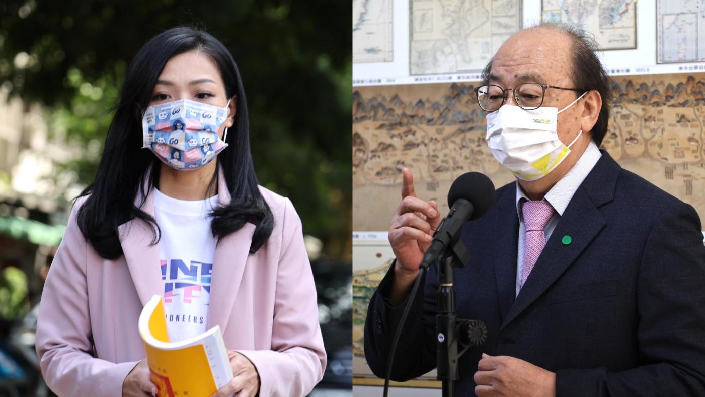 高虹安批資策會執行長卓政宏公然說謊，要求道歉，柯建銘痛批，高虹安不出示核准兼職公文，更已在記者會中自證有罪。林啟弘攝