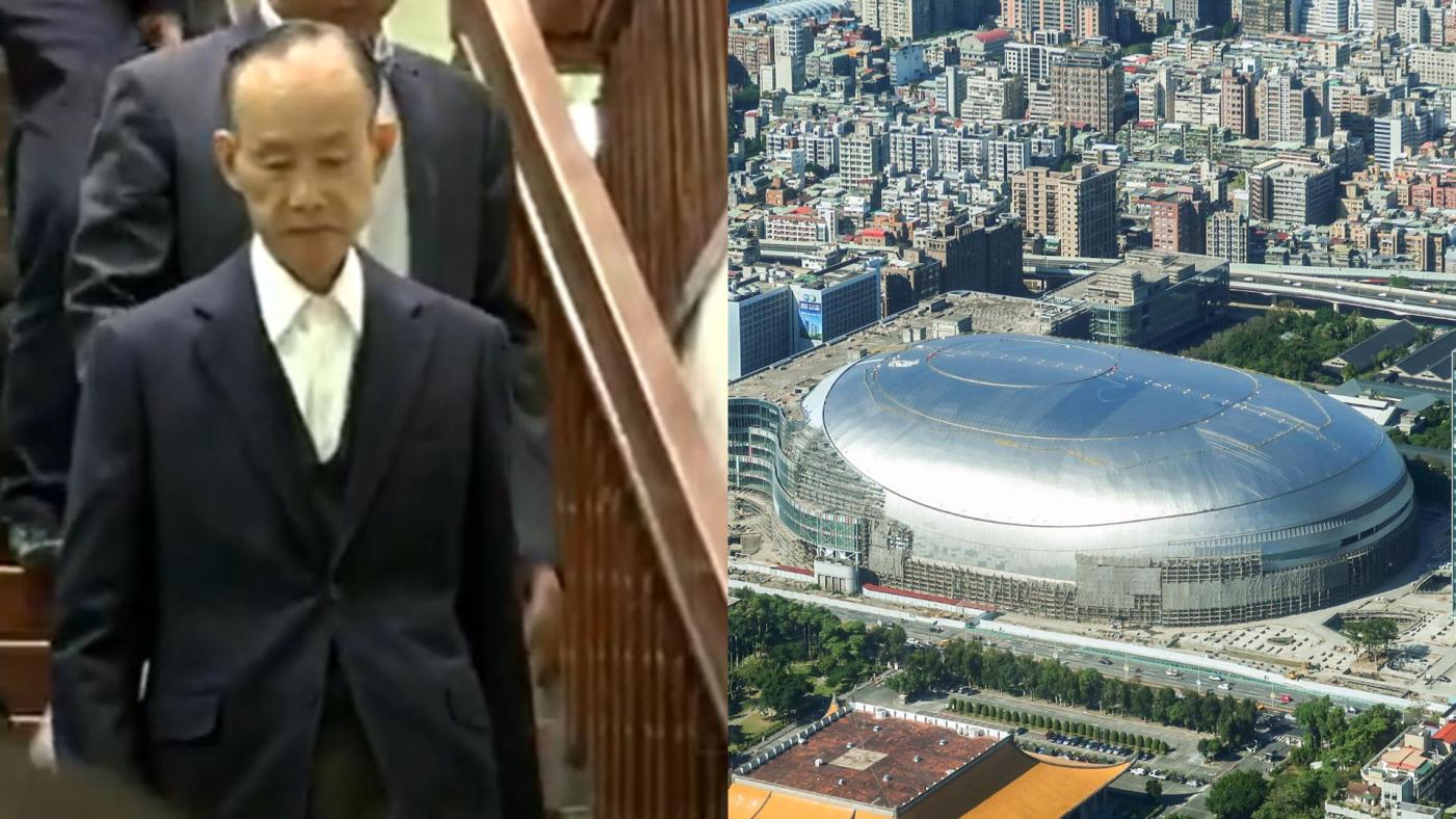 大巨蛋弊案宣判，趙藤雄一審遭判7年。合成照片／翻攝畫面、維基百科