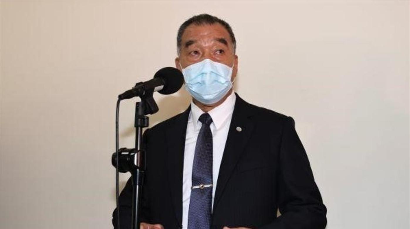 　國防部長邱國正說12月底前公告義務役役期延長。林啟弘攝