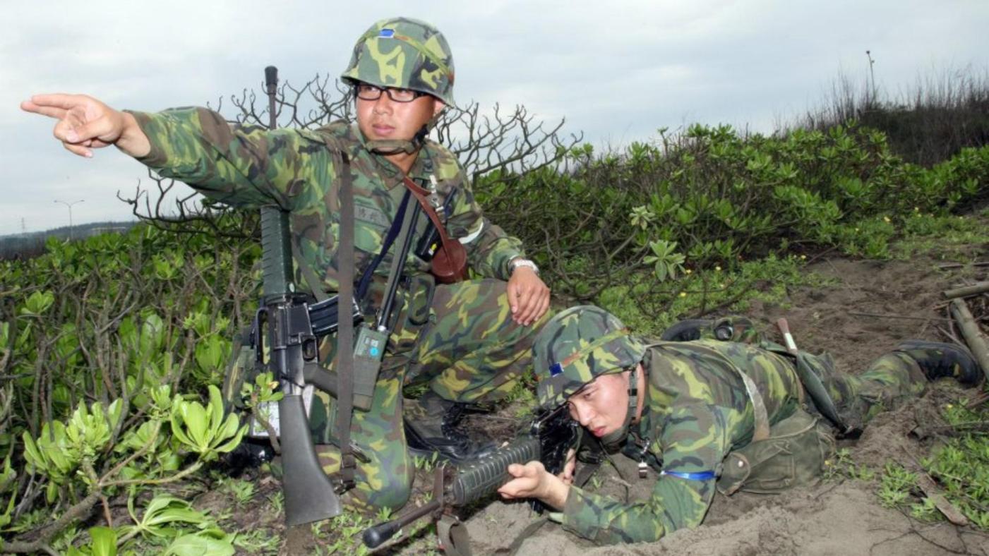 國軍義務役役期是否由現行的4個月延長為1年，總統府表示目前沒有確定時程的規劃與定案。資料照片