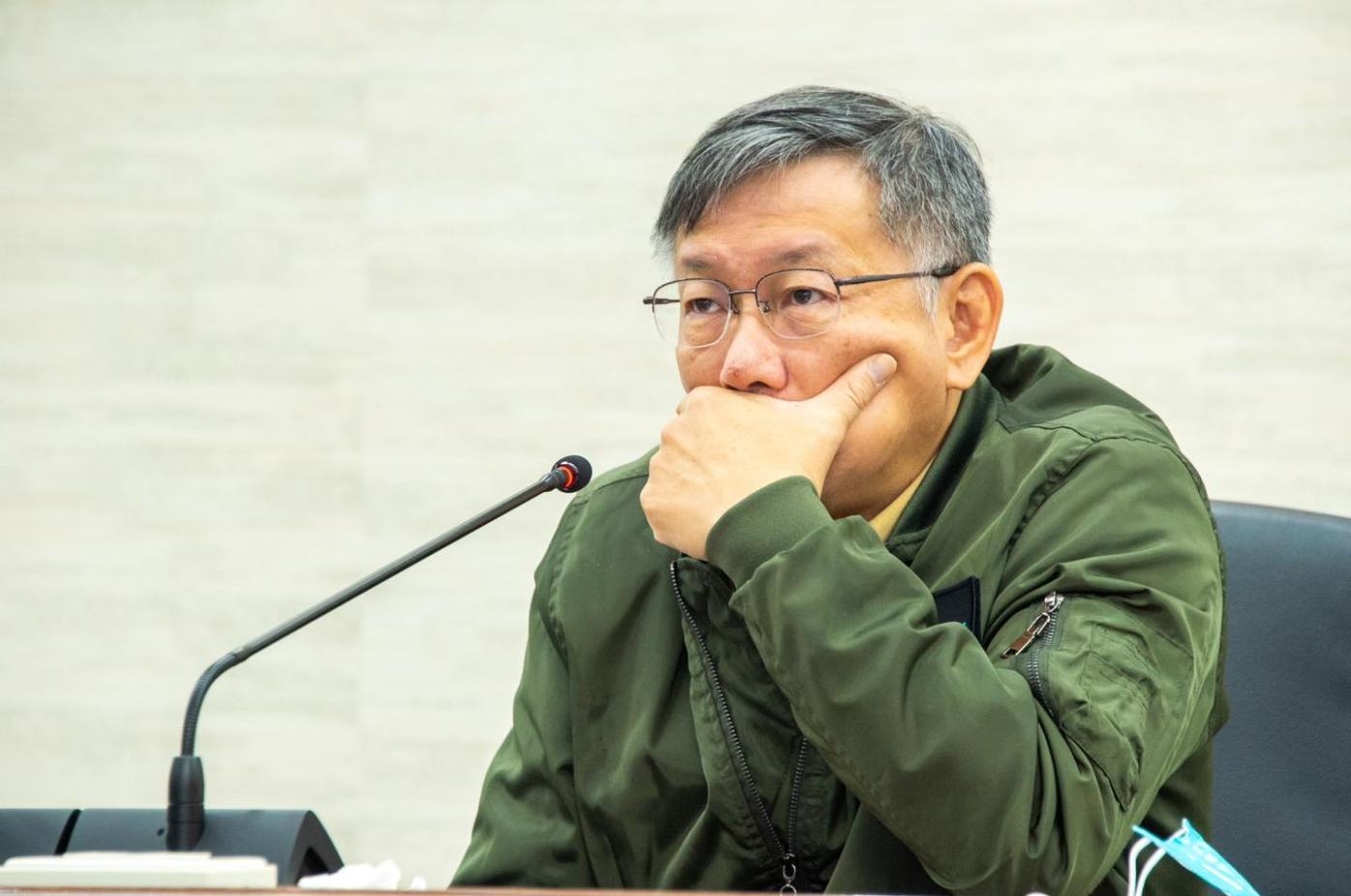 柯文哲備戰預計今年春天訪美。翻攝柯文哲臉書