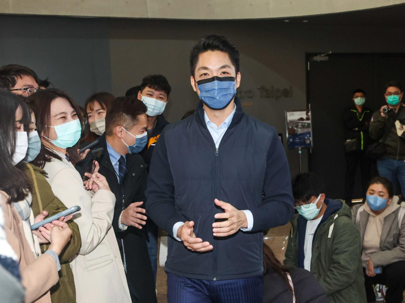 台北市長蔣萬安３日取消前市長柯文哲建立的7點半晨會文化。中央社