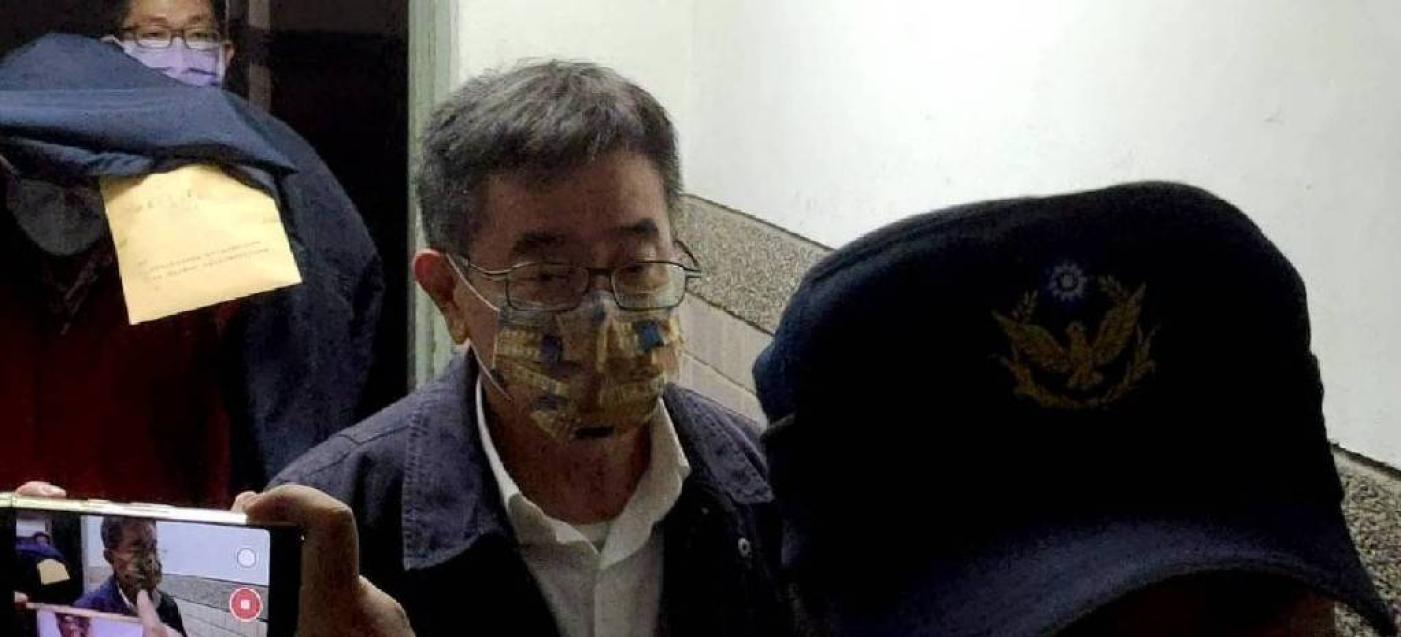 前台聯立委羅志明涉共諜案，高雄地院訊後諭知20萬交保。王吟芳攝
