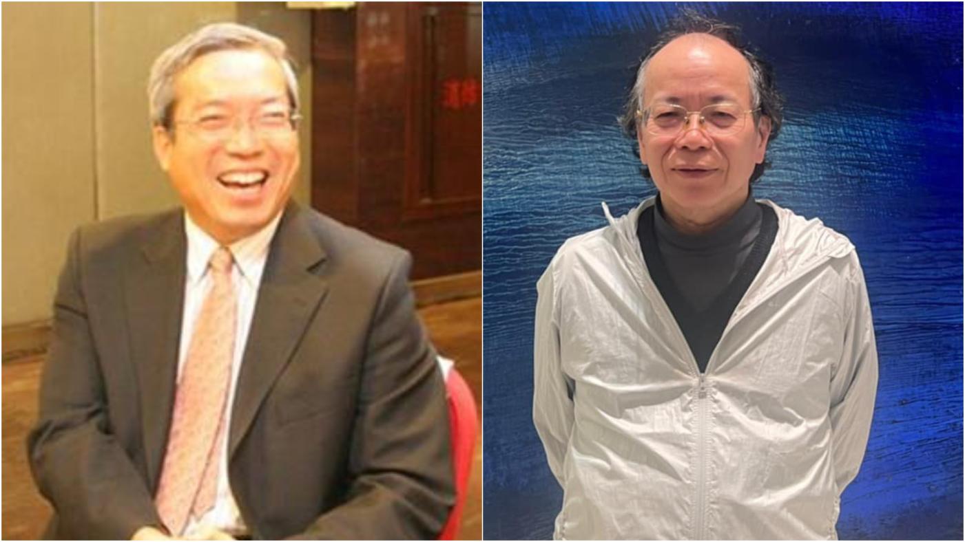 謝金河（左）認為連續假期過多，恐不利經濟，張景森（右）認為連假應不要超過3天。翻攝兩人臉書
