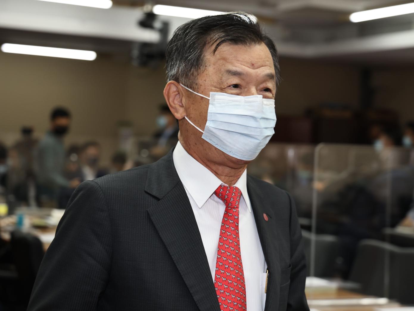 陸委會主委邱太三。資料照片／林啟弘攝