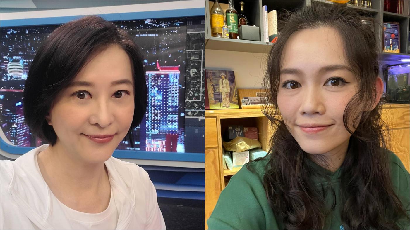 王鴻薇（左）挖出陳建仁抄襲情節，吳欣岱（右）怒嗆藍營毫無下限。翻攝兩人臉書