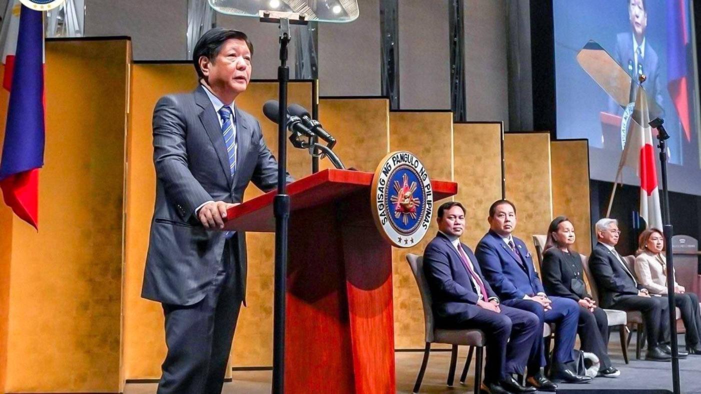 菲國總統小馬可仕日前的訪日行程，在軍事、經濟合作上都有成果。翻攝@opgovph推特