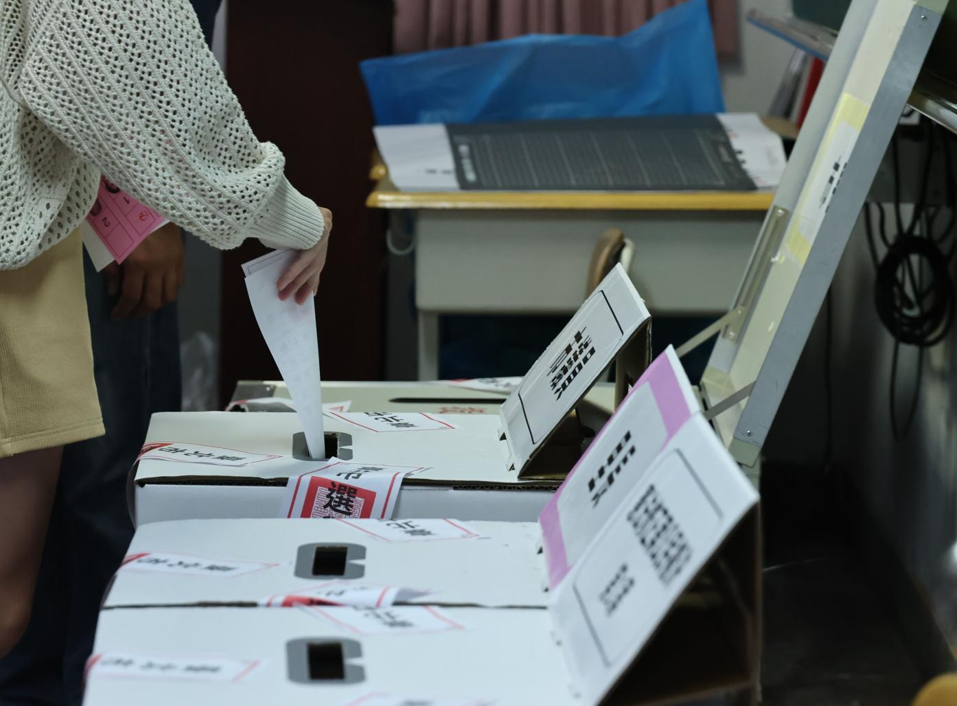 中選會拍板2024總統、立委選舉定於明年1月13日投票。資料照片／林啟弘攝　