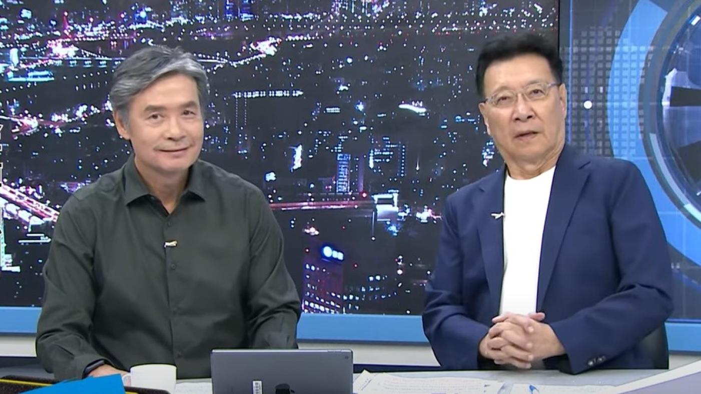 侯友宜競選辦公室執行長金溥聰今（11）日接受中廣董事長趙少康專訪。翻攝趙少康youtube頻道