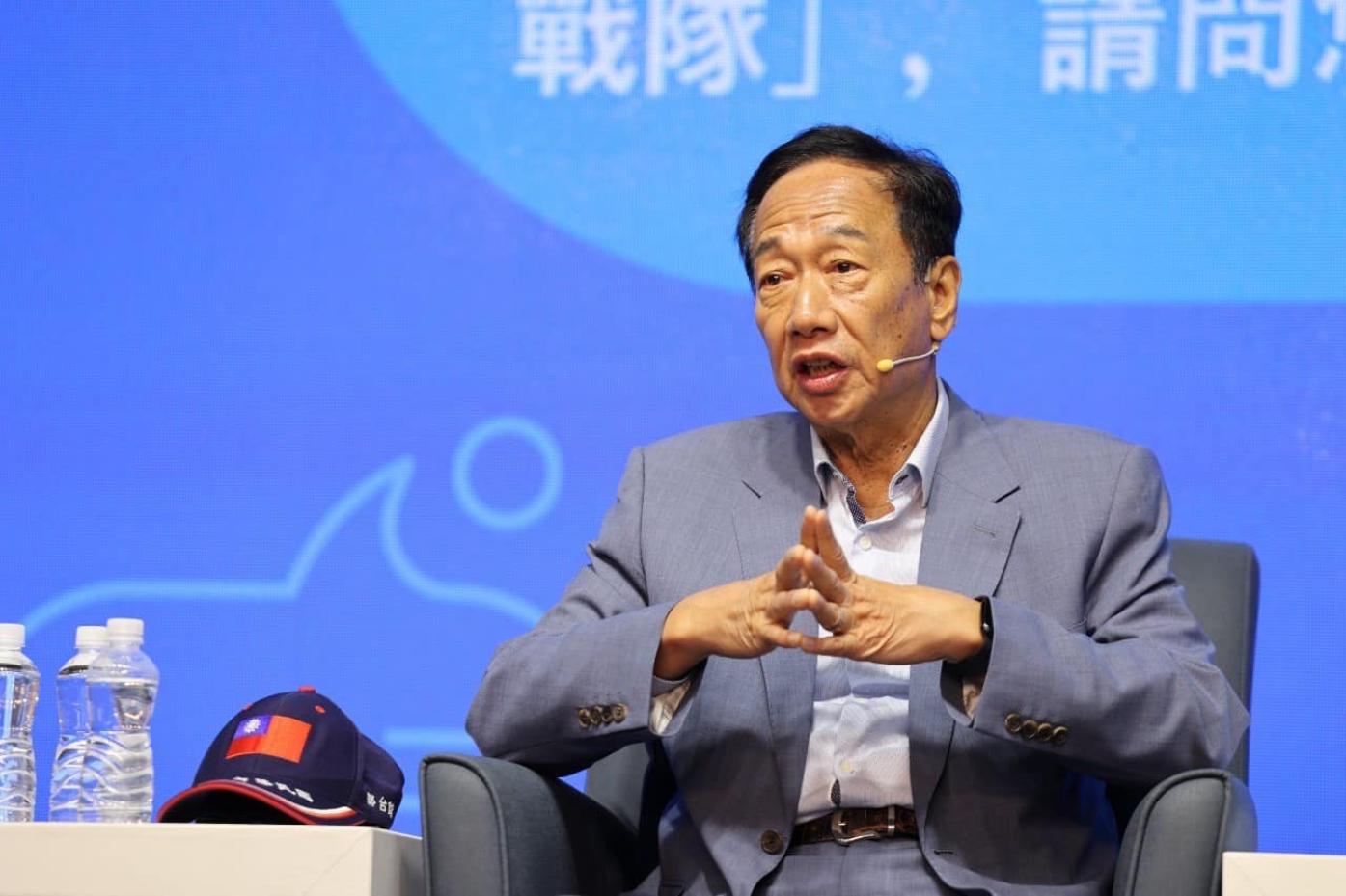 鴻海創辦人郭台銘。翻攝郭台銘臉書