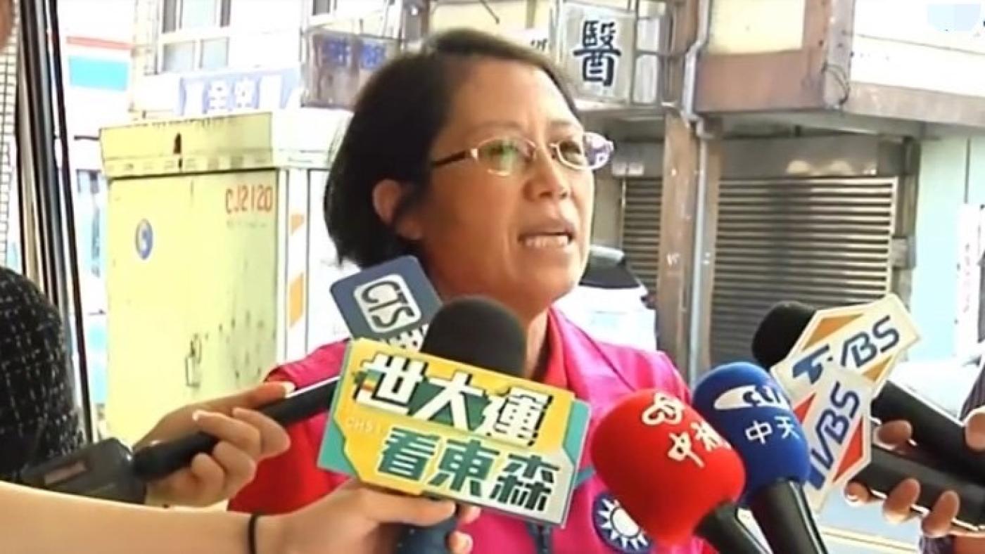 呂美玲否認加入民眾黨。翻攝畫面