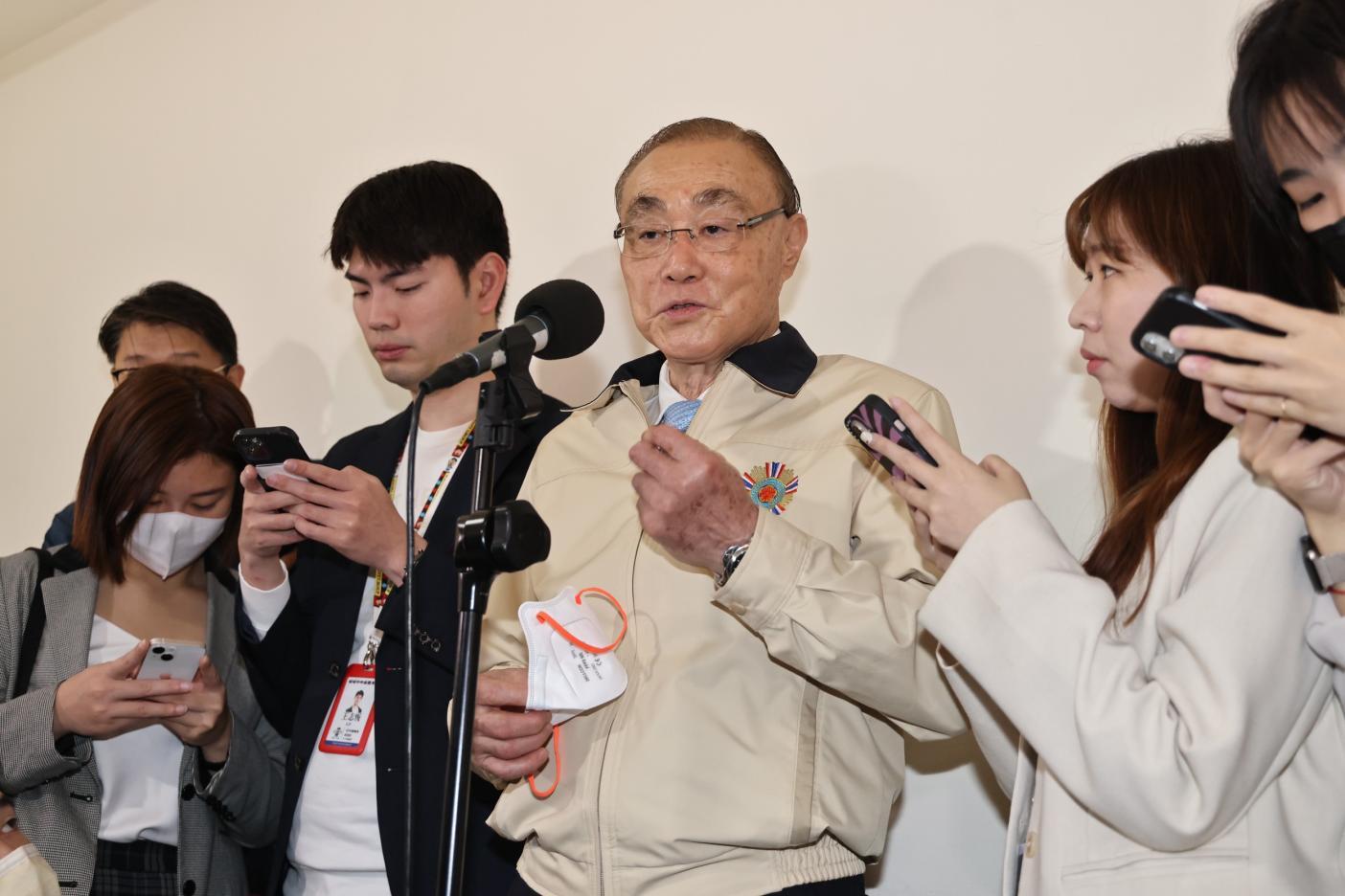 傳退輔會主委馮世寬將轉任行政院政務委員。資料照片／林啟弘攝