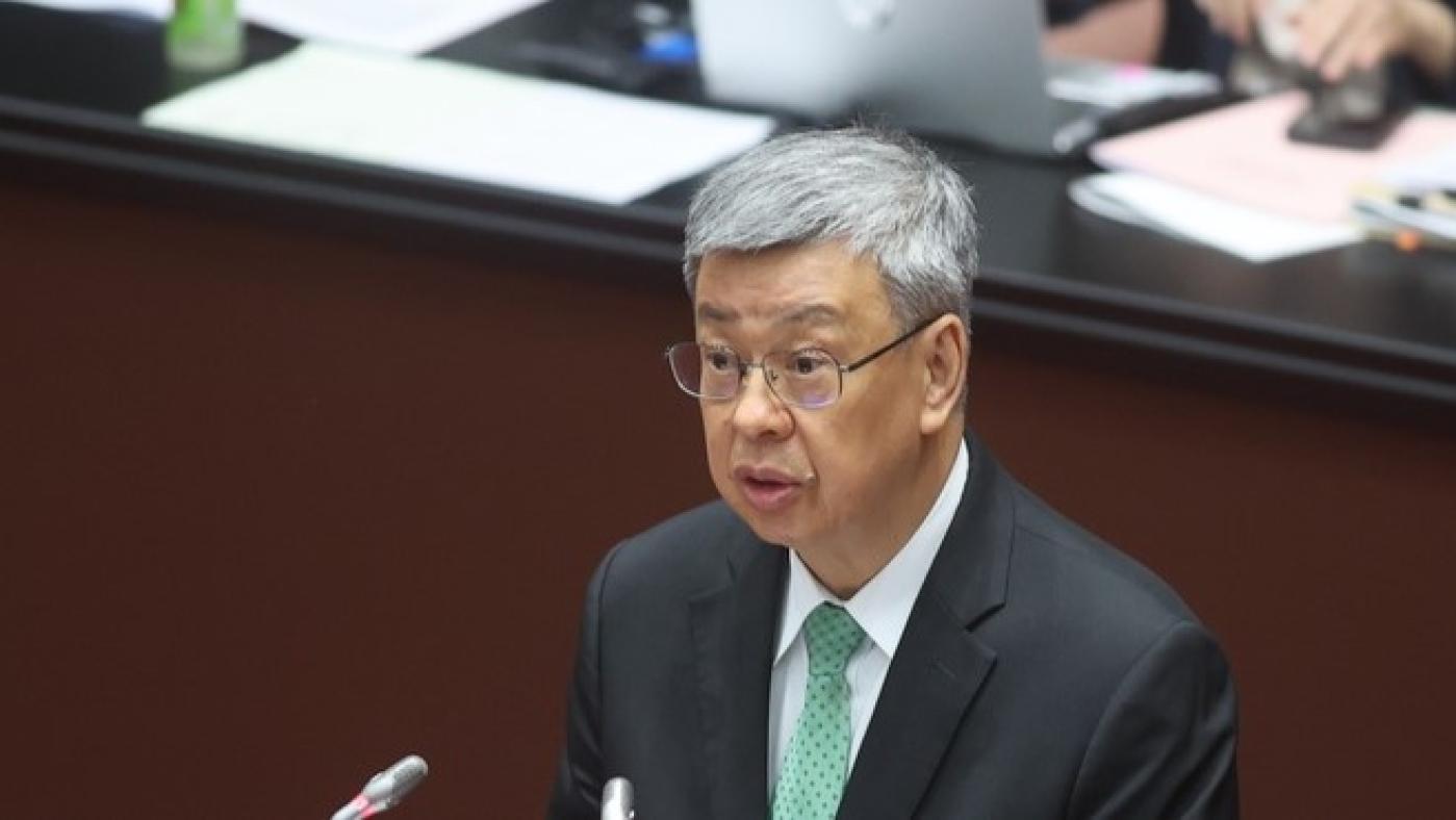 行政院長陳建仁。中央社