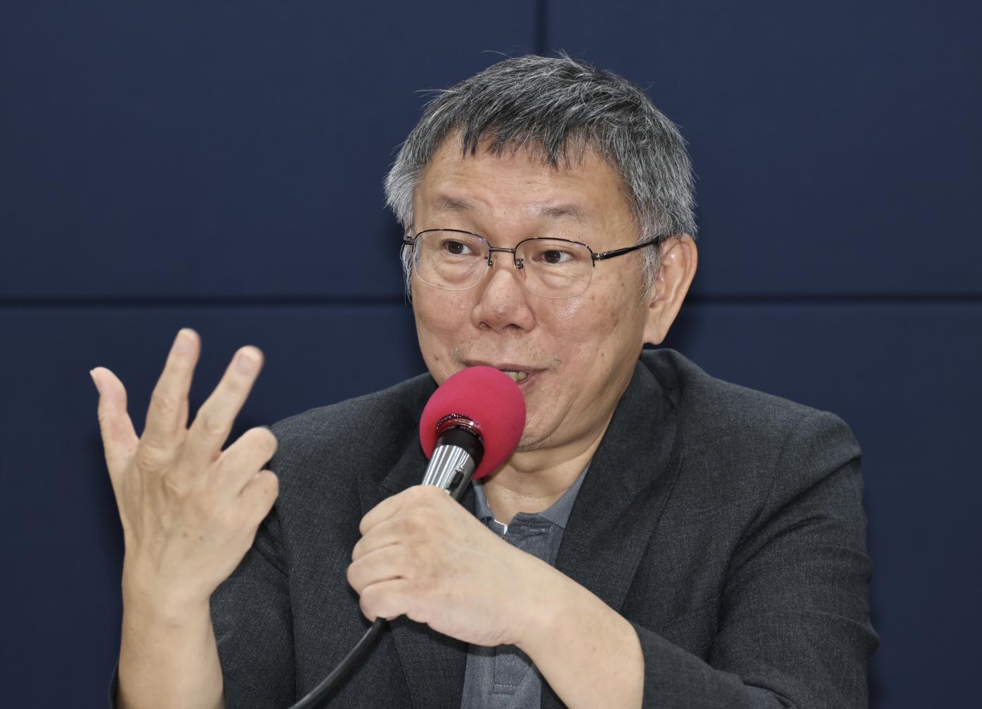 柯文哲將於10月1日啟程再度訪美。資料照片／林啟弘攝