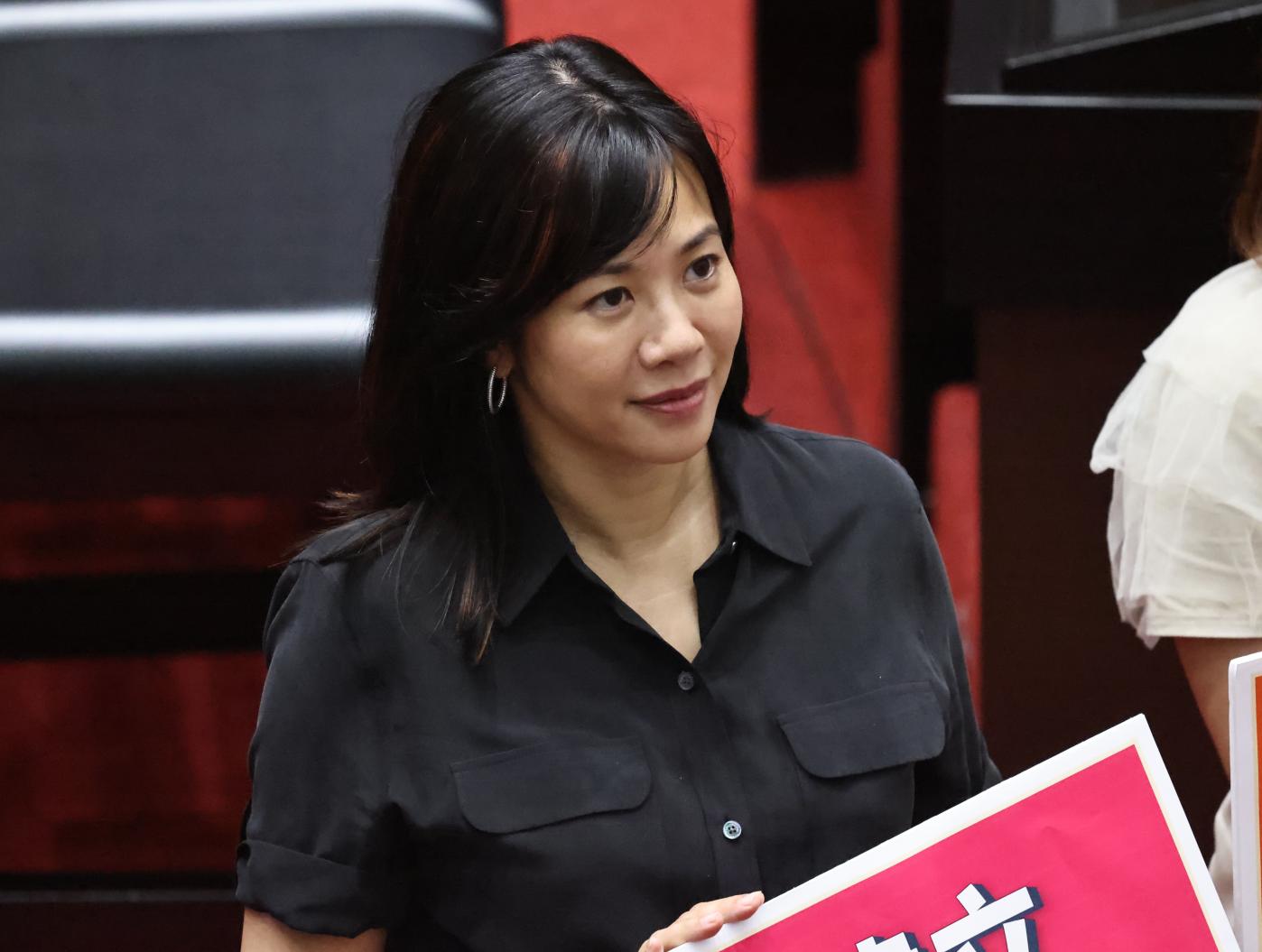 四叉貓曝吳欣盈任立委前捐24萬多元給民眾黨。資料照片／林啟弘攝