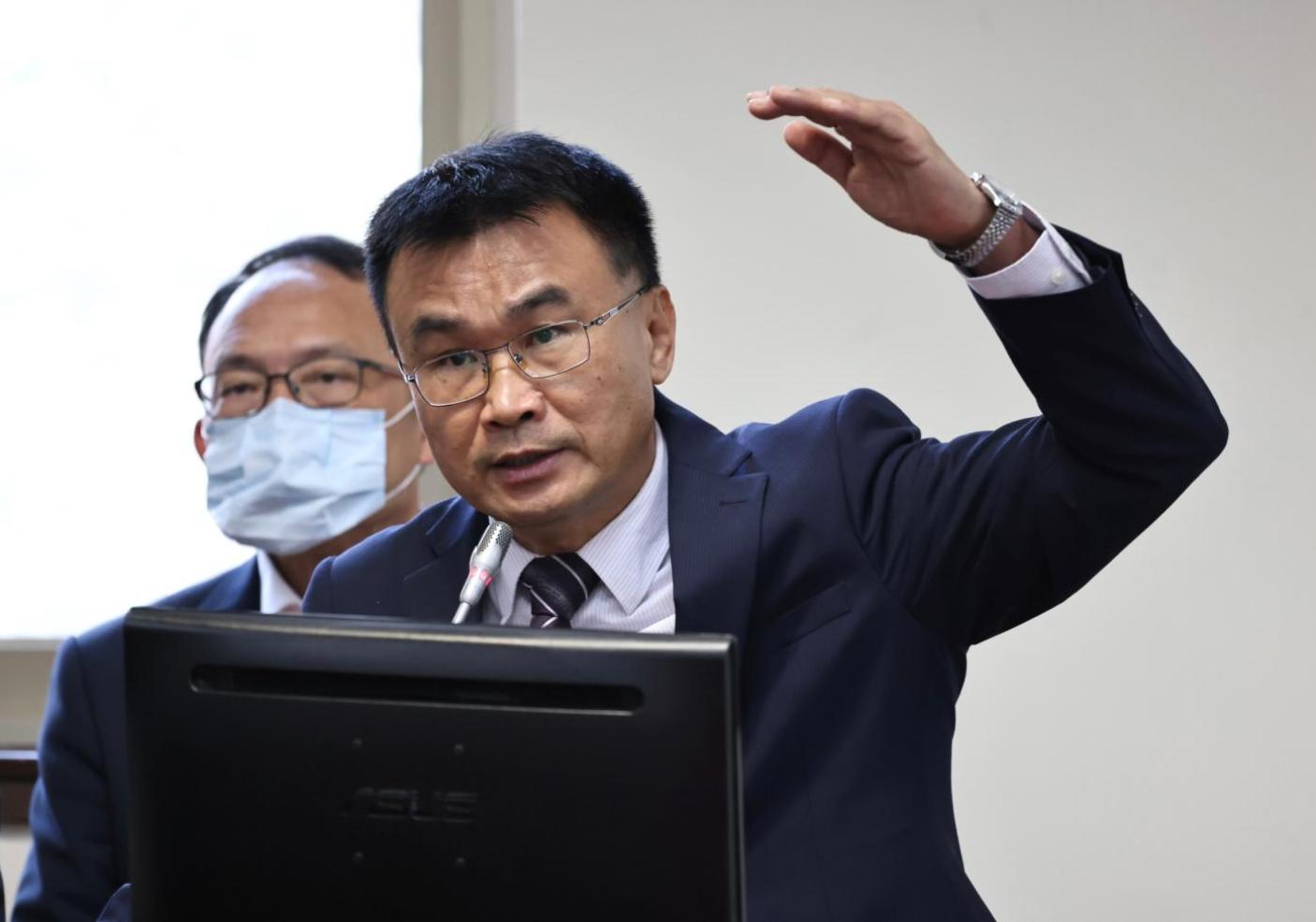 農業部前部長陳吉仲，今年9月因進口蛋爭議下台。資料照片／林啟弘攝