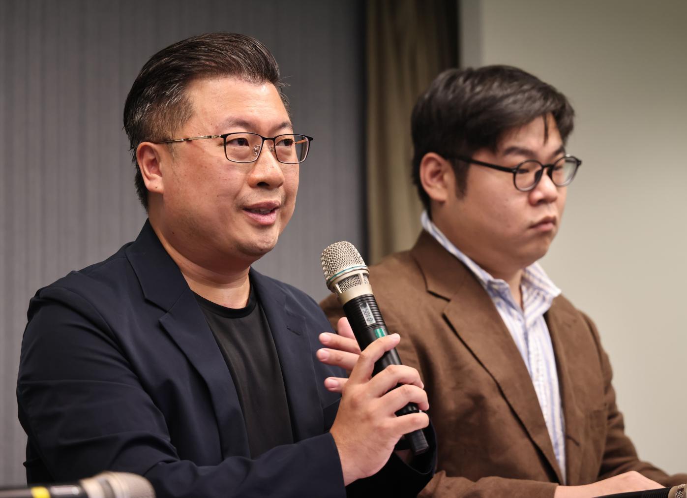 民進黨新聞輿情部主任兼發言人張志豪。資料照片／林啟弘攝