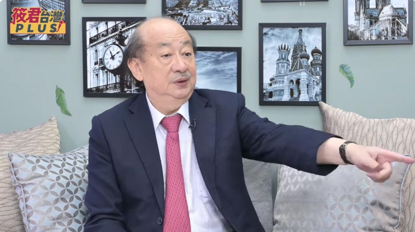 柯建銘21日接受媒體人廖筱君節目《筱君台灣plus》專訪。翻攝畫面