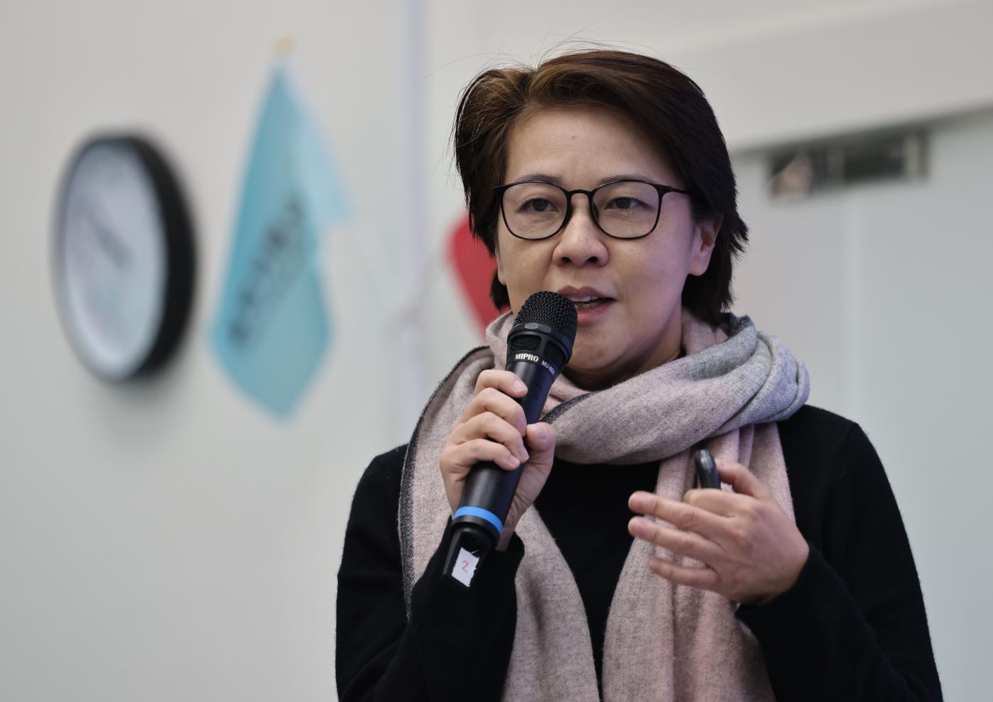 民眾黨不分區立委當選人黃珊珊因雙重黨籍身分引發爭議。資料照片／林啟弘攝