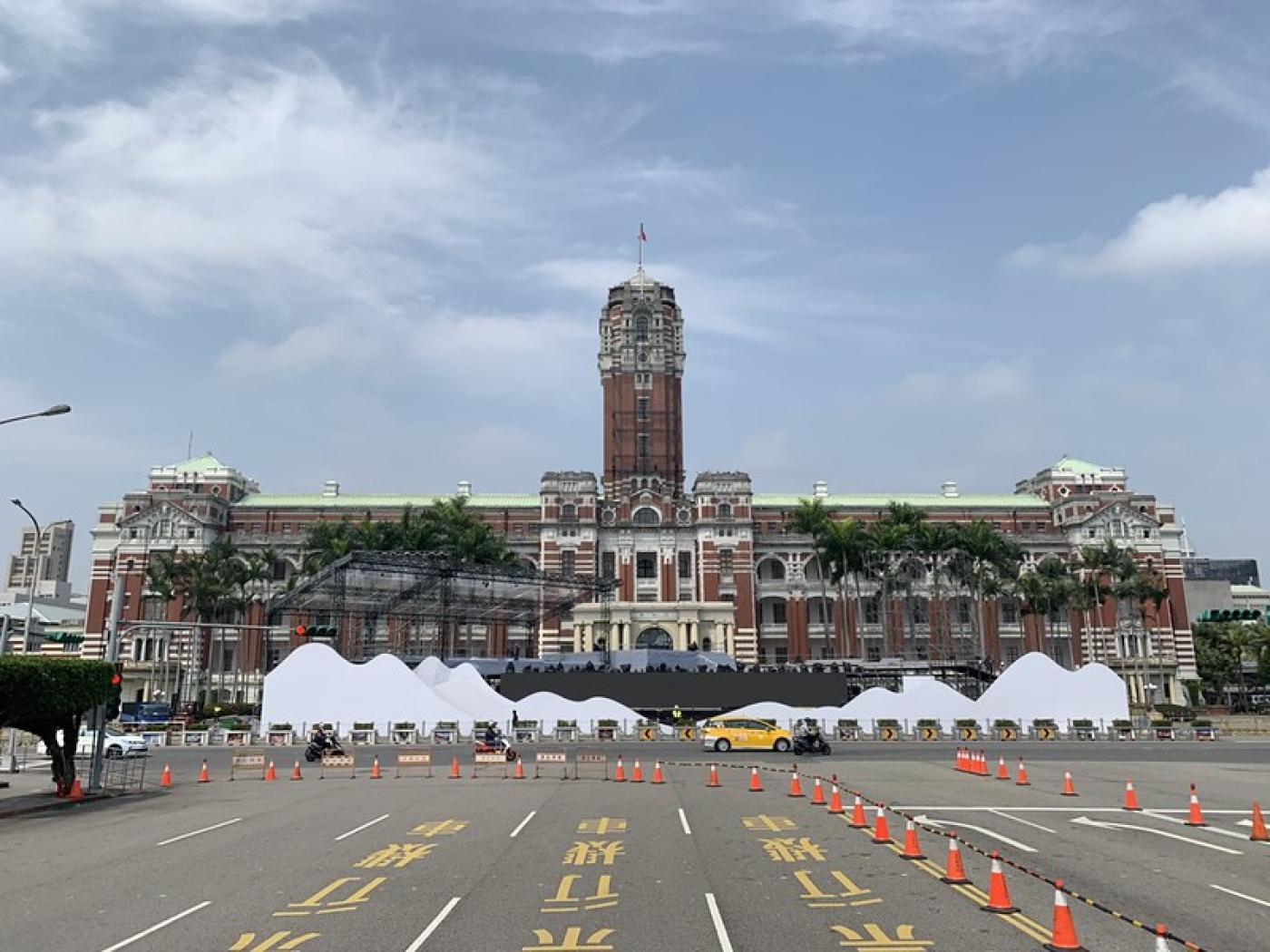 古姓上兵本月1日在總統府執勤時自戕，被爆出血汗哨表。資料照片/總統府提供