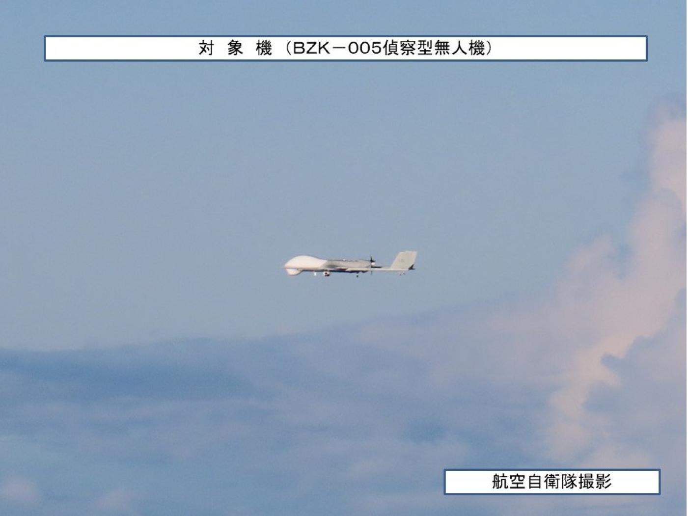 中國版死神無人機首度完成繞台偵搜。翻攝日本統合幕僚監部網站