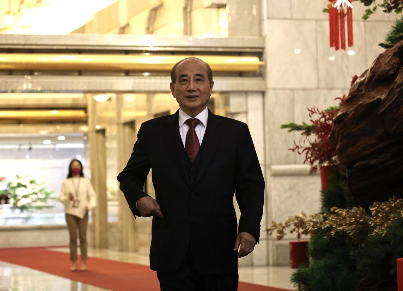 前立法院長王金平素有喬王之稱，他說，「喬」是正面的，就是協調，把不好的喬好。資料照片／林啟弘攝