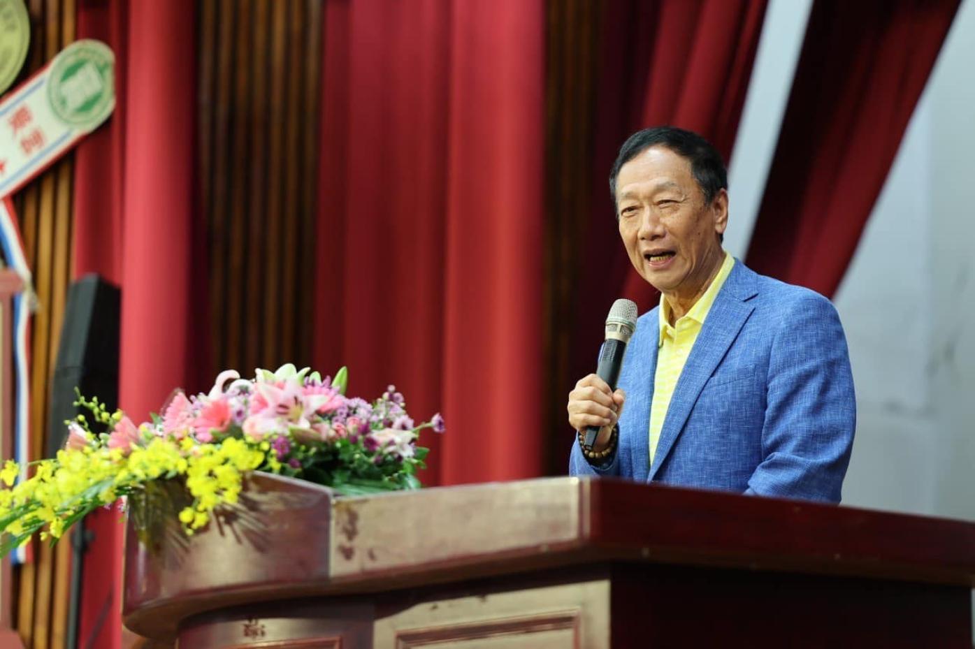 鴻海創辦人郭台銘。翻攝郭台銘臉書