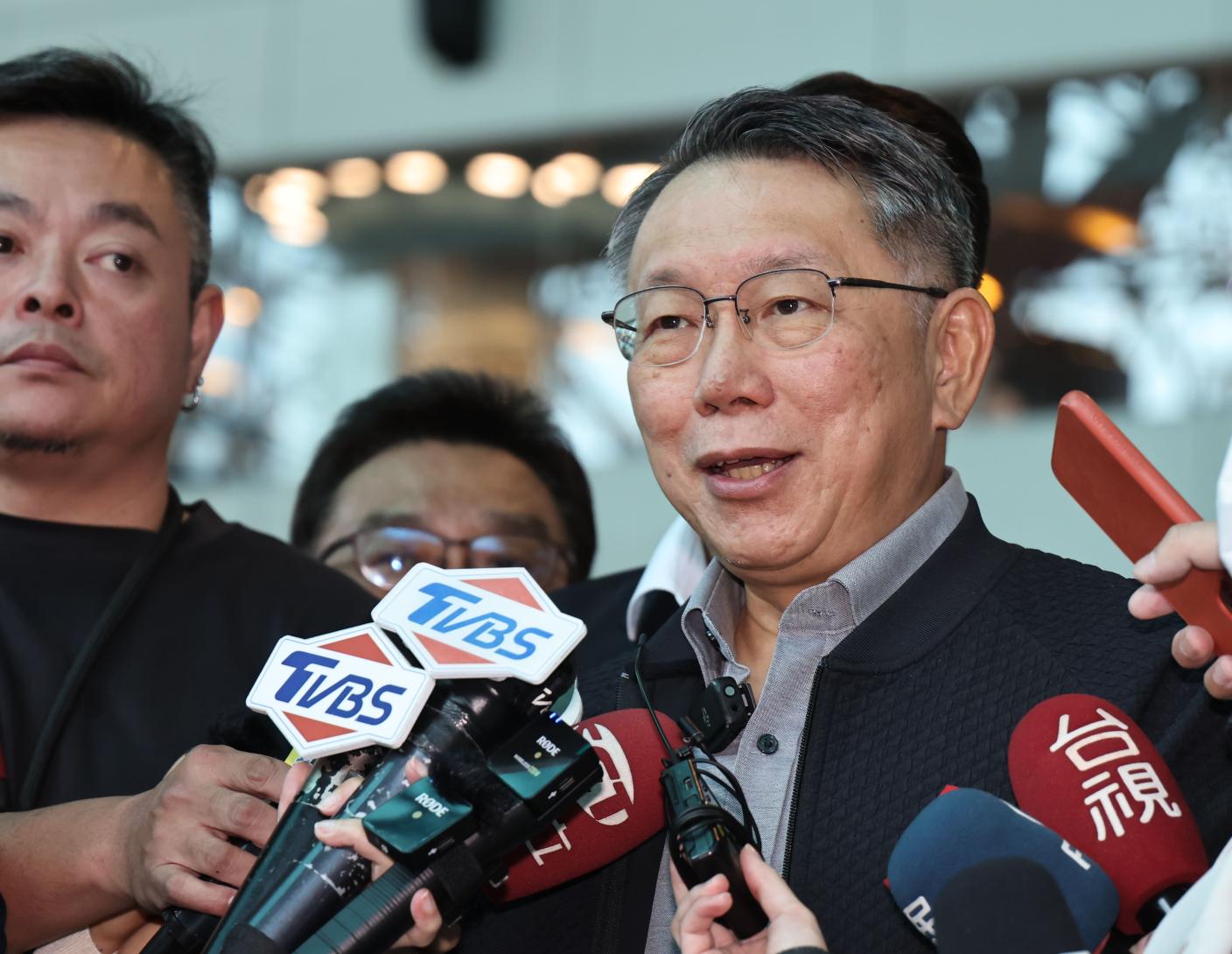 民眾黨17日正式提名柯文哲參選2024總統大選。資料照片／林啟弘攝