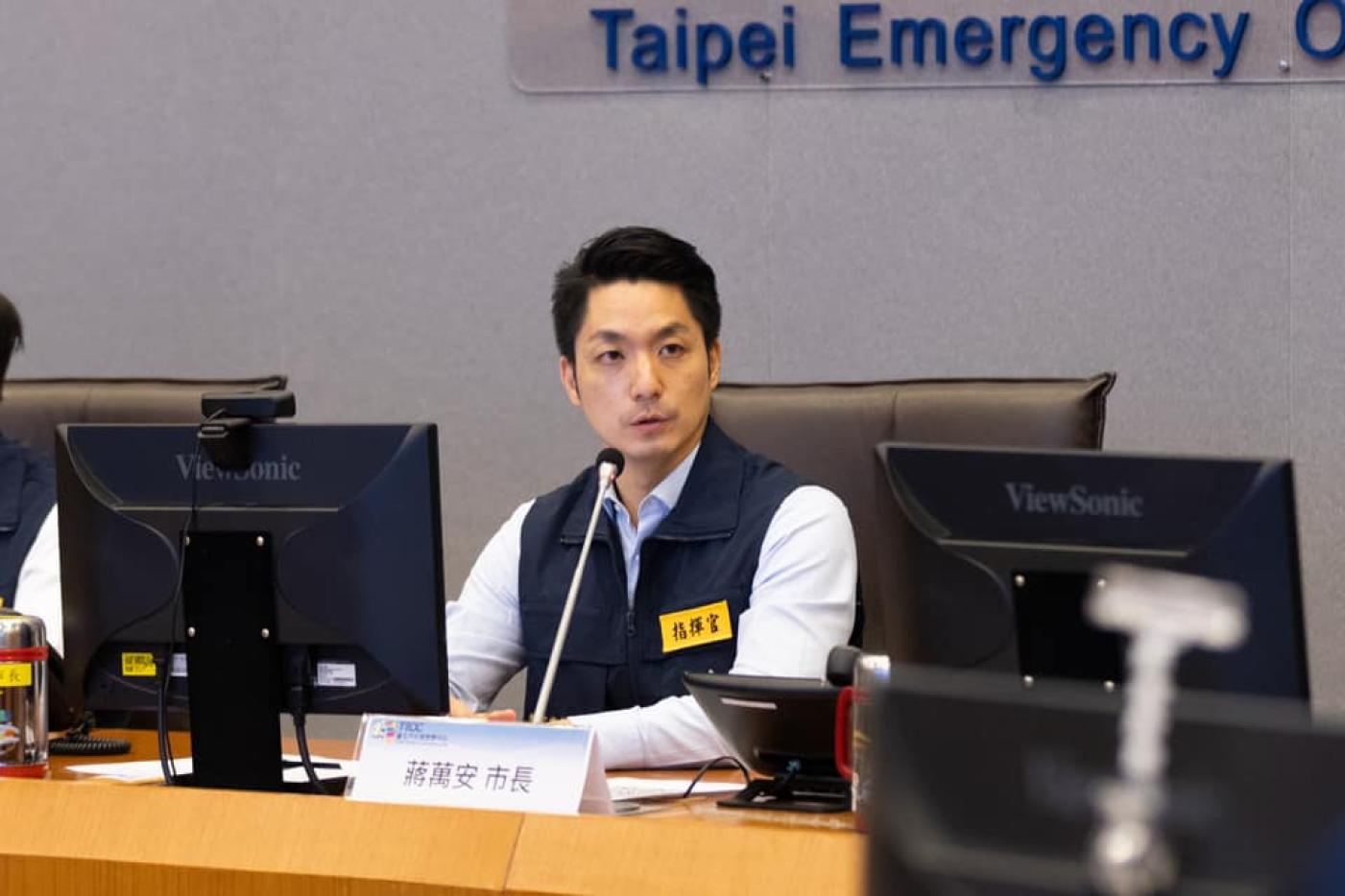 民進黨前黨工表示自己在任職期間遭遇性騷擾卻遭主管冷處理，台北市長蔣萬安今表示勞動局已行文要求說明。翻攝蔣萬安臉書