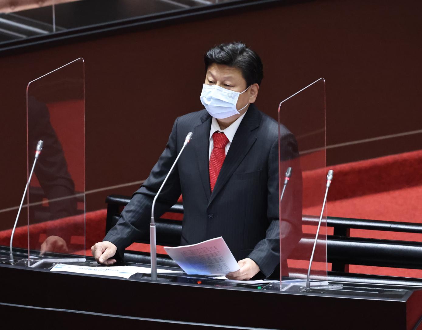傅崐萁列國民黨選策會委員，引發黨內批評。資料照片／林啟弘攝